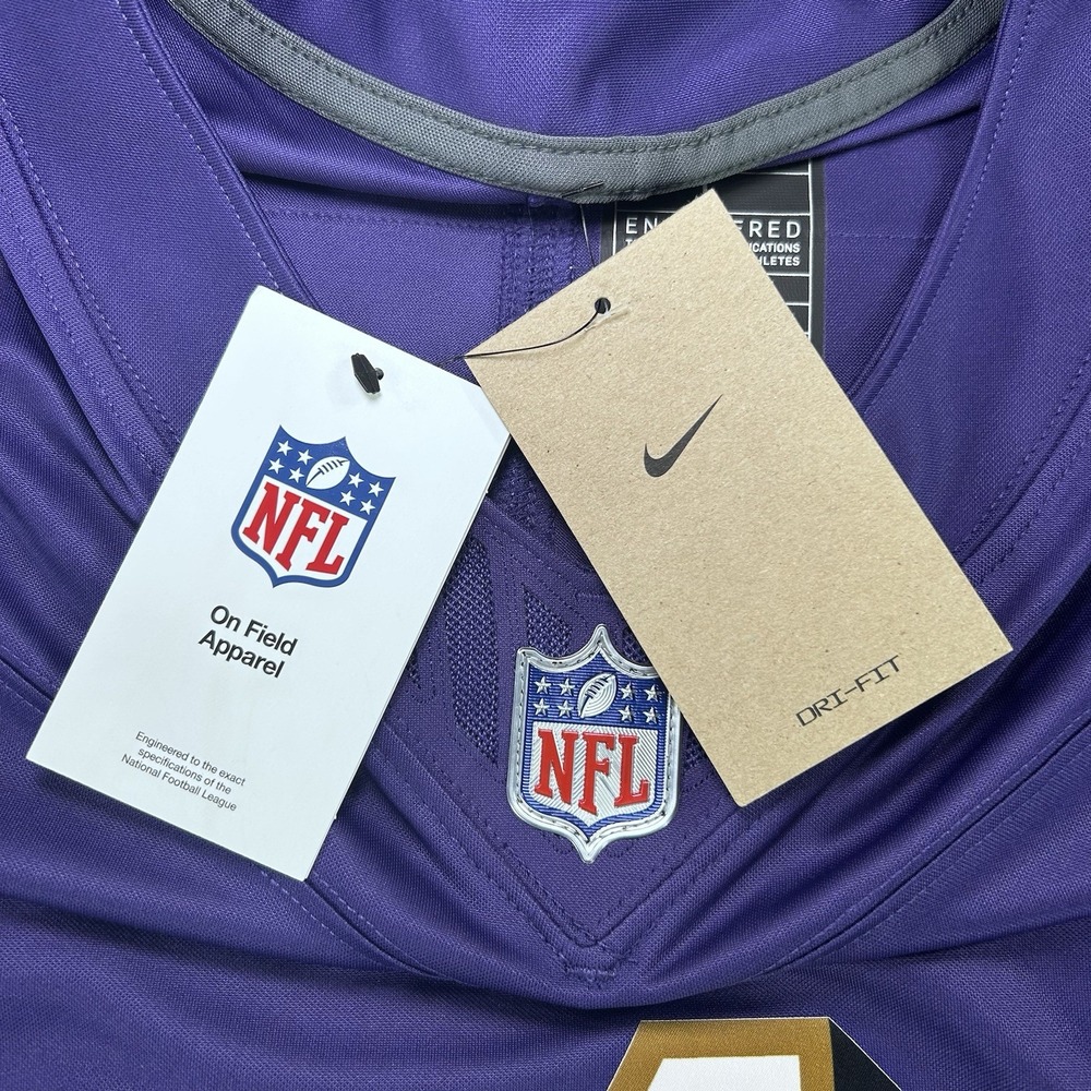 Zay Flowers Baltimore Ravens Nike Vapor F.U.S.E. Limited Jersey - Purple, Large - Picture 14 of 14